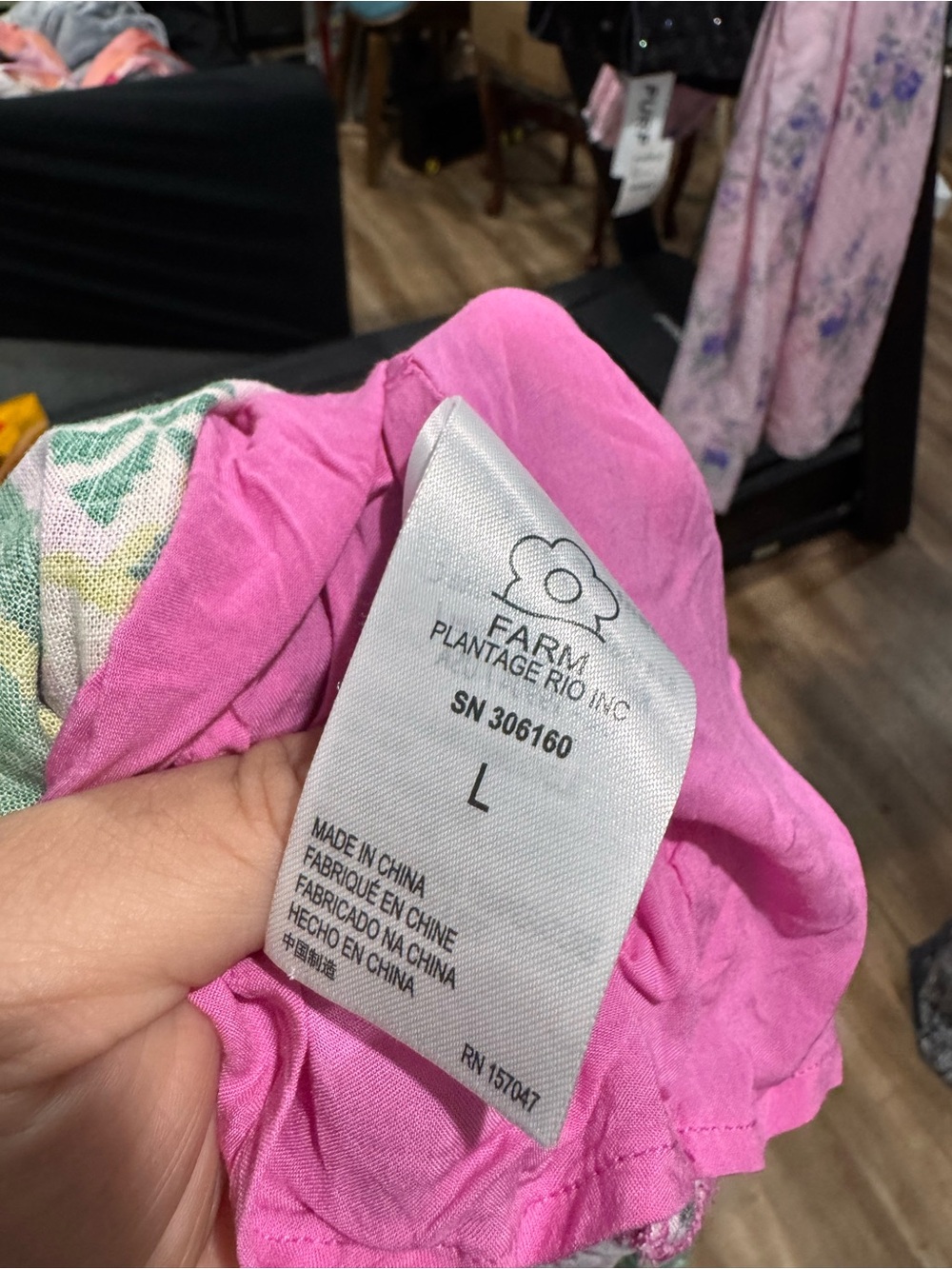 Farm Rio Leopard Forest Linen-Blend Mini Dress - Picture 7 of 7